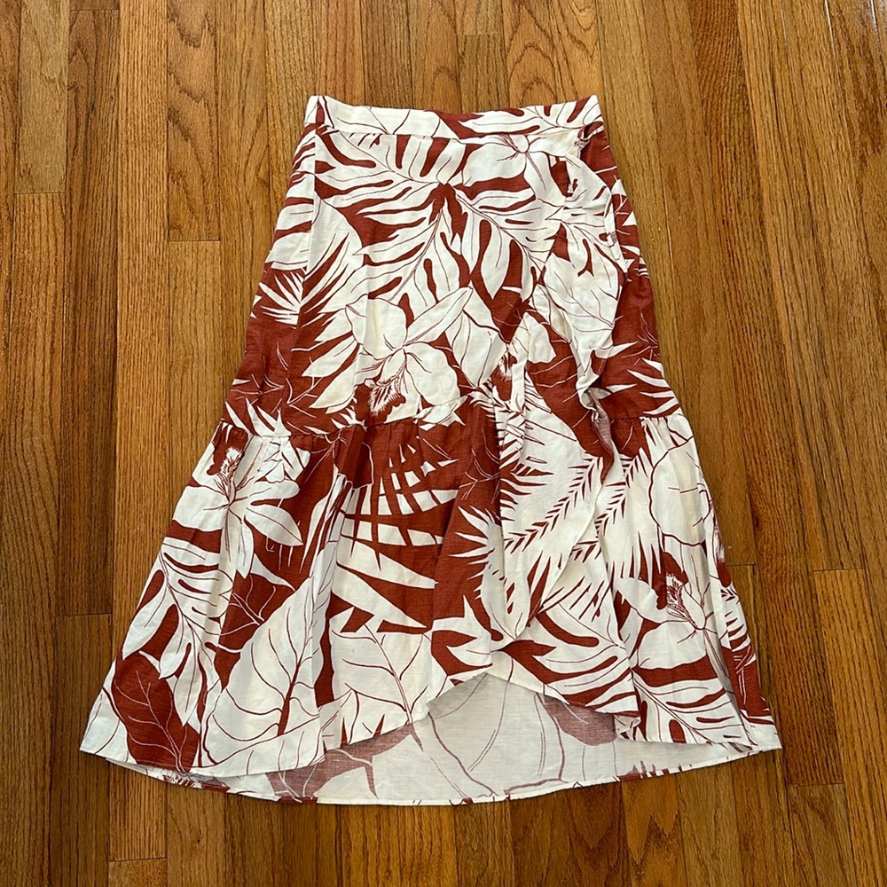 Madewell Palm Leaf Skirt
